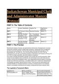 2026&sol;2027 Saskatchewan Municipal Administrator & Clerk S-Tier Mastery Protocol &vert; 20&plus; Elite Practice Questions & Exam Prep