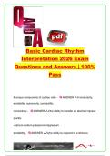 BASIC CARDIAC RHYTHM INTERPRETATION EXAM COMPLETE PACKAGE DEAL