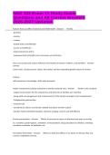 NSG 333 Exam &num;1 Study Guide Questions and All Correct Answers 2026-2027 Updated&period;