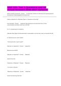 NSG 333&colon; Test 1 Questions and All Actual Answers 2026-2027 Updated&period;