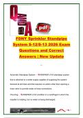 FDNY S-12&sol;S-13 Sprinkler & Standpipe Systems 2026 &ndash; 160 Questions & Answers &vert; Wet Pipe&comma; Dry Pipe&comma; Deluge&comma; Preaction&comma; Fire Pumps & FDNY Regulations &vert; Fire Department of New York &lpar;FDNY&rpar;