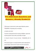 FF2 Firefighter II Exam Prep 2026 &ndash; 120 Questions & Answers &vert; Sprinkler Systems&comma; Fire Behavior&comma; Rescue Operations&comma; Foam Firefighting & Incident Command &vert; Fire Science & Firefighter