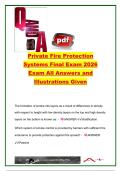Private Fire Protection Systems Final Exam 2026 &ndash; 150 Questions & Answers &vert; Smoke Control&comma; Fire Pumps&comma; Standpipe Systems&comma; Sprinkler Systems & NFPA Standards &vert; Fire Protection Technology