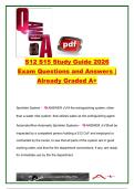 FDNY S12 & S15 Study Guide 2026 &ndash; Fire Sprinkler Systems Certificate of Fitness Exam Questions and Answers