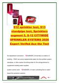FDNY S-12 & S-13 Fire Protection Systems Exam 2026 &ndash; 650 Questions & Answers &vert; Sprinkler Systems&comma; Standpipe Systems&comma; Fire Pumps&comma; Deluge Systems & NFPA Codes &vert; Fire Department of New York &lpar;FDNY&rpar;