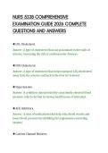 NURS 5338 CERTIFICATION EVALUATION&NewLine;2026 SOLVED QUESTION SET GRADED A&plus;