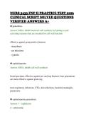 NURS 5432 TEST 1 MATERIALS REVISION&NewLine;HANDBOOK 2026 EVIDENCE BASED PRACTICE&NewLine;AND CLINICAL GUIDELINES