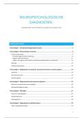 Neuropsychologische Diagnostiek &vert; Hoorcolleges&comma; literatuur&comma; testoverzicht
