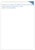 EST BANK FOR FINANCIAL ACCOUNTING 7TH EDITION BY DAVID SPICELAND&comma; WAYNE THOMAS&comma; AND DON HERRMANN