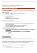 Business to Business Marketing &vert; Hogeschool Gent &vert; 2025&sol;26