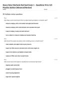Heavy Duty Mechanic Red Seal Exam 1 &ndash; Questions 94 to 125 Practice Section &lpar;Advanced Review&rpar;
