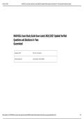 Exam &lpar;Elaborations&rpar; &vert; NAB RCAL Exam Study Guide 2026&sol;2027 Complete Practice Questions&comma; Latest Test Bank with Correct Answers & Solutions &lpar;Verified A&plus; Pass Guaranteed&rpar; &vert; Already Graded A&plus;
