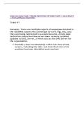 SUMMARY WGU D412 AVN2 TASK 1 TROUBLESHOOTING NETWORK ISSUES &vert; 2026 UPDATE &vert; WITH COMPLETE SOLUTIONS&period;