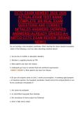 CCTC EXAM NEWEST 2025&sol; 2026&NewLine;ACTUAL EXAM TEST BANK&vert;&NewLine;COMPLETE 300 REAL EXAM&NewLine;QUESTIONS AND CORRECT&NewLine;DETAILED ANSWERS &lpar;VERIFIED&NewLine;ANSWERS&rpar; ALREADY GRADED A&plus;&vert;&NewLine;NATCO CCTC EXAM REVIEW &lpar;BRAND&NewLine;NEW&excl;&excl;&rpar;