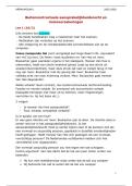 Lesnotities Buitencontractueel Aansprakelijkheidsrecht en risicoverzekeringen &lpar;BCA&rpar; &vert; UA &vert;  