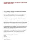 Real Estate Marketing Commercial Real Estate &lpar;SAE&rpar; CHAMPIONS Exam Questions & Answers Test &vert;2026&NewLine;