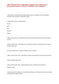 MBA 745 Final EXAM&comma; comprehensive questions and verified answers QUESTIONS WITH ACCURATE ANSWERS &vert; GET IT RIGHT &vert;&excl;&NewLine;