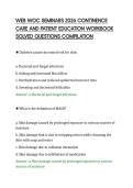 WEB WOC SEMINARS 2026 CONTINENCE&NewLine;CARE AND PATIENT EDUCATION WORKBOOK&NewLine;SOLVED QUESTIONS COMPILATION&NewLine;