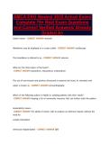 AMCA EKG Newest 2025 Actual Exam&vert;&NewLine;Complete 76&plus; Real Exam Questions&NewLine;and Correct Verified Answers&sol; Already&NewLine;Graded A&plus;