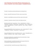 CRAT TEST FINAL EXAM &lpar;2026&rpar; UPDATE Verified Questions And Answers &vert; With 100&percnt; Correct Answers graded A&plus; Guaranteed Success&excl;&excl;&NewLine;