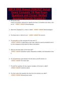 AMCA EKG Newest 2026&sol;2027 Actual&NewLine;Exam&vert; Complete 110 Real Exam&NewLine;Questions and Correct Verified&NewLine;Answers&sol; Already Graded A&plus;