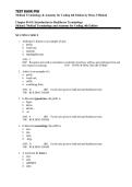Test Bank for Medical Terminology & Anatomy for Coding 4th Edition by Betsy J Shiland Latest A&plus;