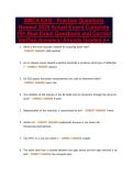 AMCA EKG - Practice Questions&NewLine;Newest 2025 Actual Exam&vert; Complete&NewLine;70&plus; Real Exam Questions and Correct&NewLine;Verified Answers&sol; Already Graded A&plus;