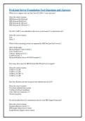ProLiant Server Foundation Test Questions and Answers &NewLine;
