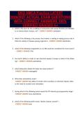 EKG AMCA Practice LATEST&NewLine;2026&sol;2027 ACTUAL EXAM QUESTIONS&NewLine;WITH CORRECT ANSWERS 100&percnt;&NewLine;VERIFIED GRADED A&plus;