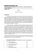Instructor Manual for Operations Management in the supply chain Decision & Cases 8th Edition Chapter 1 &ndash; 18 Latest A&plus;