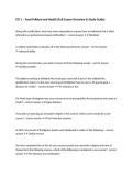 FST 1 &ndash; Food Folklore and Health &lpar;Full Course Overview & Study Guide&rpar;