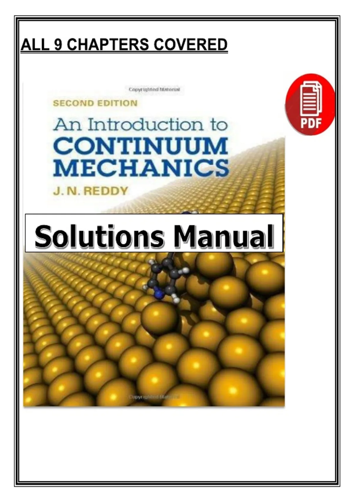An Introduction to Continuum Mechanics 2nd Edition (2013) Solutions ...