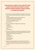 NSG 5442 EXAM 1 NEWEST ACTUAL EXAM TEST BANK COMPLETE QUESTIONS AND CORRECT DETAILED ANSWERS &lpar;VERIFIED ANSWERS&rpar; &vert;ALREADY GRADED A&plus;&vert;&vert;BRAND NEW VERSION&excl;&excl; 
