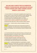 NSG 5442 EXAM 2 COMPLETE PRACTICE EXAMINATION &NewLine;CURRENTLY TESTING EXAM 200&plus; QUESTIONS WITH DETAILED &NewLine;VERIFIED ANSWERS &lpar;100&percnt; CORRECT ANSWERS &sol;ALREADY &NewLine;GRADED A&plus; LATEST UPDATE 
