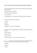 FST 4 Final &ndash; Food Folklore and Health &lpar;Comprehensive Final Exam Review & Study Guide&rpar;