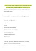  NR341 COMPLEX ADULT HEALTH EXAM 3 &vert; COMPLETE QUESTIONS WITH EXPERT SOLUTIONS &vert; 2026 LATEST UPDATED &vert; GET A&plus;