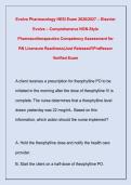 Evolve Pharmacology HESI Exam 2026&sol;2027 &ndash; Elsevier &NewLine;Evolve &ndash; Comprehensive NGN-Style &NewLine;Pharmacotherapeutics Competency Assessment for &NewLine;RN Licensure Readiness&vert;Just Released&excl;&excl;Proffessor &NewLine;Verified Exam