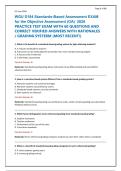 WGU D184 Standards-Based Assessment EXAM &NewLine;for the Objective Assessment &lpar;OA&rpar;  2026 &NewLine;PRACTICE TEST EXAM WITH 60 QUESTIONS AND &NewLine;CORRECT VERIFIED ANSWERS WITH RATIONALES &NewLine;&sol; GRADING SYSTERM &lpar;MOST RECENT&excl;&rpar; 