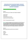 HESI RADIOLOGY EXIT EXAM PREP VERSION 3 2026&sol;2027&NewLine;ELSEVIER EVOLVE &ndash; COMPREHENSIVE RADIOLOGIC SCIENCES&NewLine;COMPETENCY ASSESSMENT 