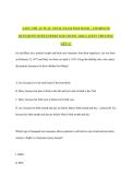&NewLine;AAPC CPB  ACTUAL  FINAL EXAM TEST BANK  &vert; COMPLETE QUESTIONS WITH EXPERT SOLUTIONS &vert; 2026 LATEST UPDATED &vert; GET A&plus;&NewLine;