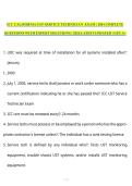 &NewLine;ICC CALIFORNIA UST SERVICE TECHNICIAN  EXAM &vert; 280 COMPLETE QUESTIONS WITH EXPERT SOLUTIONS &vert; 2026 LATEST UPDATED &vert; GET A&plus;&NewLine;