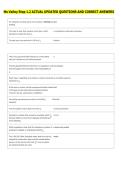 Mo Valley Step 1&period;2 ACTUAL UPDATED QUESTIONS AND CORRECT ANSWERS 