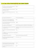 1-6 mo valley ACTUAL UPDATED QUESTIONS AND CORRECT ANSWERS 