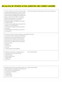 MN 566 final NP UPDATED ACTUAL QUESTIONS AND CORRECT ANSWERS 