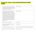PSY 260 Exam 2 Chapter 5 ACTUAL UPDATED QUESTIONS AND CORRECT &NewLine;ANSWERS 
