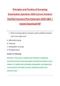Buddle for Principles and Practice of Engineering Examination Questions With Correct Answers &lpar;Verified Answers&rpar; Plus Rationales 2026 Q&A &vert; Instant Download Pdf