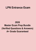 LPN Entrance Exam &ndash; Complete Nursing School Admission Test Study Guide & Practice Questions PDF