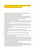 Real Estate License Exam Prep- Comprehensive Master Study Guide & National Q&A Review
