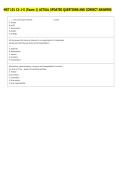 MGT 101 Ch 1-5 &lpar;Exam 1&rpar; ACTUAL UPDATED QUESTIONS AND CORRECT ANSWERS 