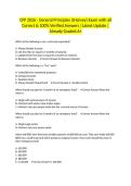 CFP 2026 - General Principles &lpar;JHarvey&rpar; Exam with all Correct & 100&percnt; Verified Answers &vert;Latest Update &vert;Already Graded A&plus;